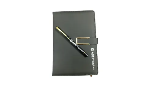 Notedpad w/ Pen with Hard Box