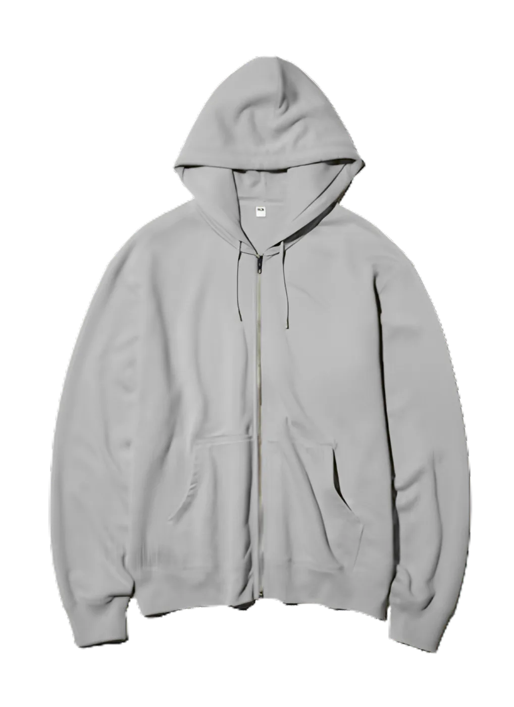 Sweat Full Zip Hoodie (gray)