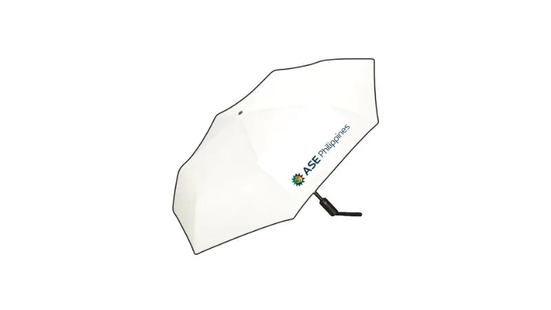 Automatic Foldable Umbrella (White)