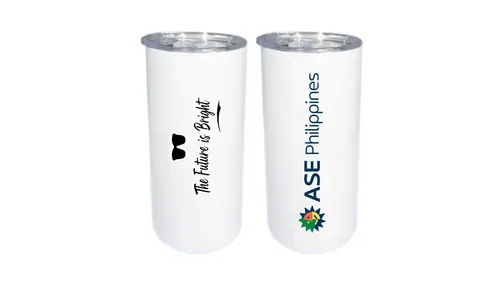 Glossy Tumbler w/ straw